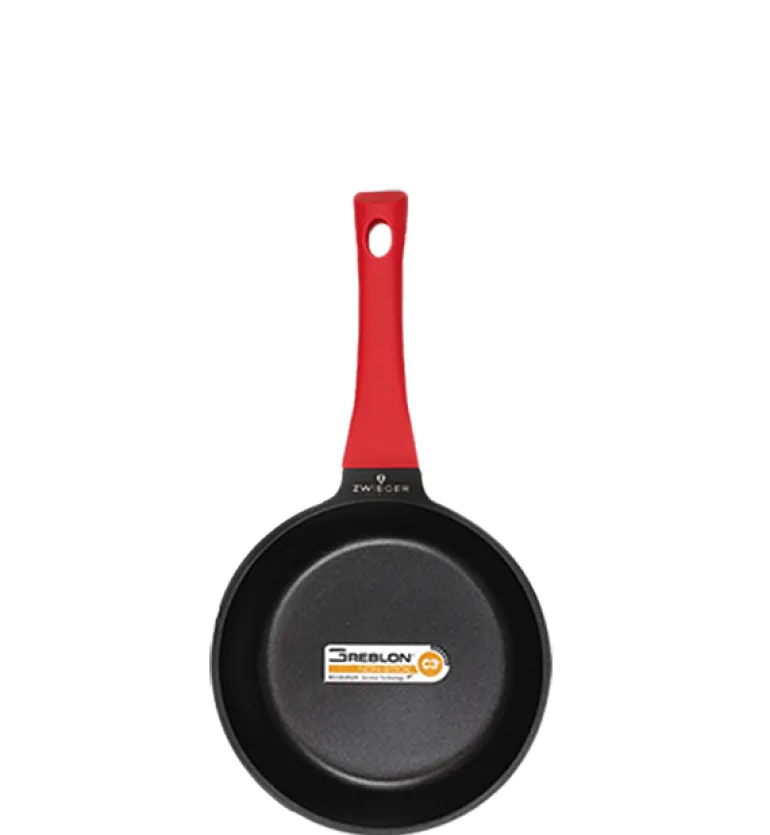 ZWIEGER OBSIDIAN Komplet Garnki 6 el z pokrywkami 5,5l/ 3,5l/ 2l +rondel + patelnie 20, 24, 28 cm + głęboka 28 cm + pokrywki Tadar/ GREBLON