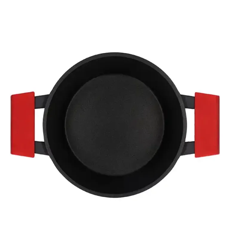 ZWIEGER OBSIDIAN Komplet Garnki 6 el z pokrywkami 5,5l/ 3,5l/ 2l +rondel / GREBLON C3+