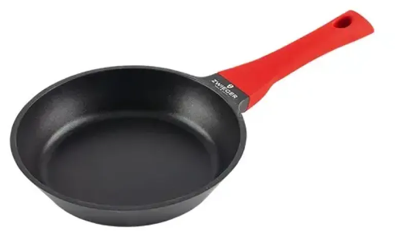 ZWIEGER OBSIDIAN Komplet patelni 20, 24, 28 cm + pokrywka 24, 28 cm / powłoka GREBLON non- stick/
