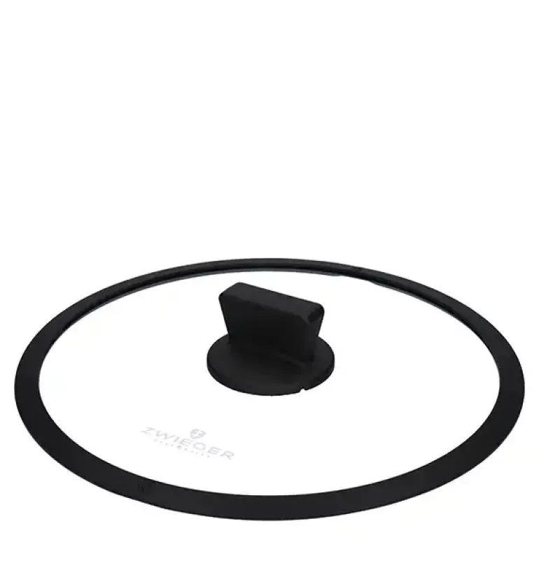 ZWIEGER OBSIDIAN Komplet patelni 20, 24, 28 cm + pokrywka 24, 28 cm / powłoka GREBLON non- stick/