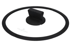 ZWIEGER OBSIDIAN Komplet patelni z pokrywkami / powłoka GREBLON non- stick / 24, 28 cm