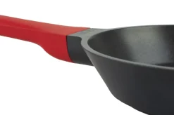 ZWIEGER OBSIDIAN Komplet patelni z pokrywkami / powłoka GREBLON non- stick / 24, 28 cm
