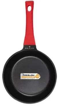 ZWIEGER OBSIDIAN Komplet patelni 24,28 cm + patelnia grillowa 28 cm / powłoka GREBLON non- stick