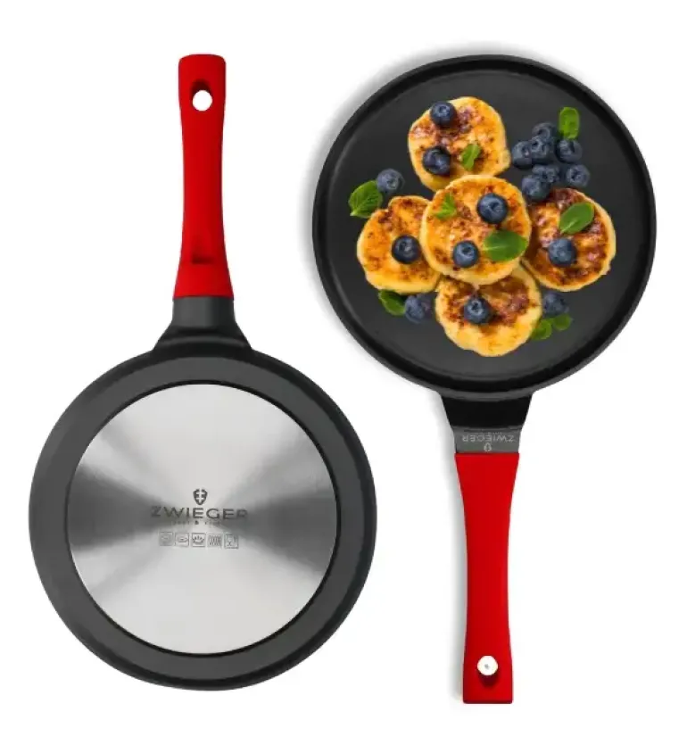 ZWIEGER OBSIDIAN Patelnia do naleśników 26 cm GREBLON non- stick