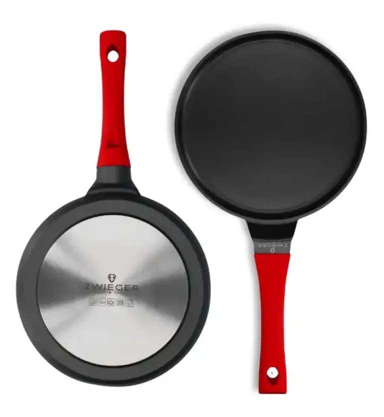 ZWIEGER OBSIDIAN Patelnia do naleśników 26 cm GREBLON non- stick