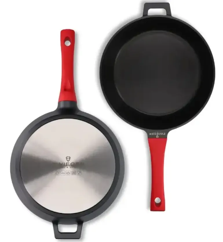 ZWIEGER OBSIDIAN Patelnia głęboka 28 cm GREBLON non- stick