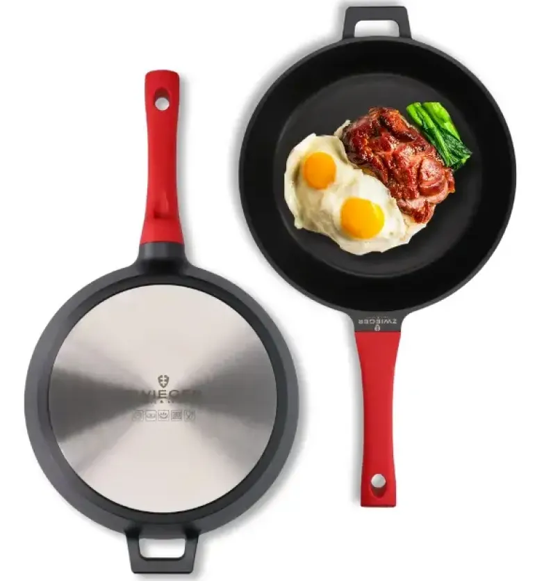 ZWIEGER OBSIDIAN Patelnia głęboka 28 cm GREBLON non- stick