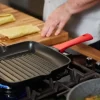 ZWIEGER OBSIDIAN Patelnia grillowa 28 cm GREBLON non- stick