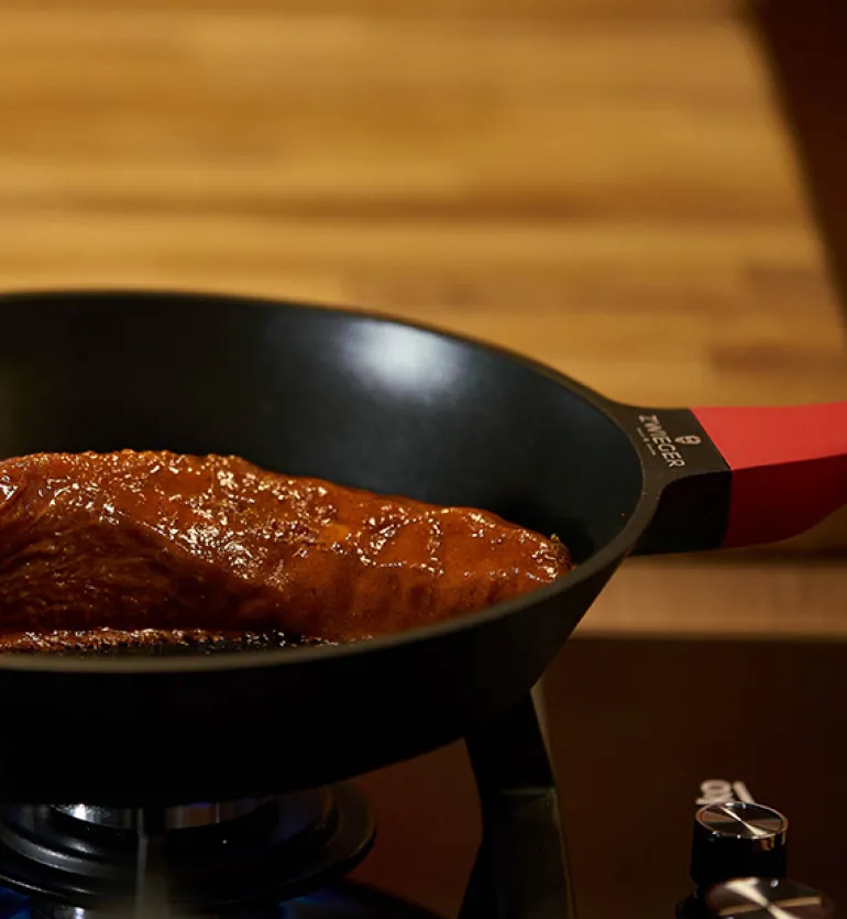 ZWIEGER OBSIDIAN Zestaw patelni z powłoką GREBLON non- stick / 20, 28 cm
