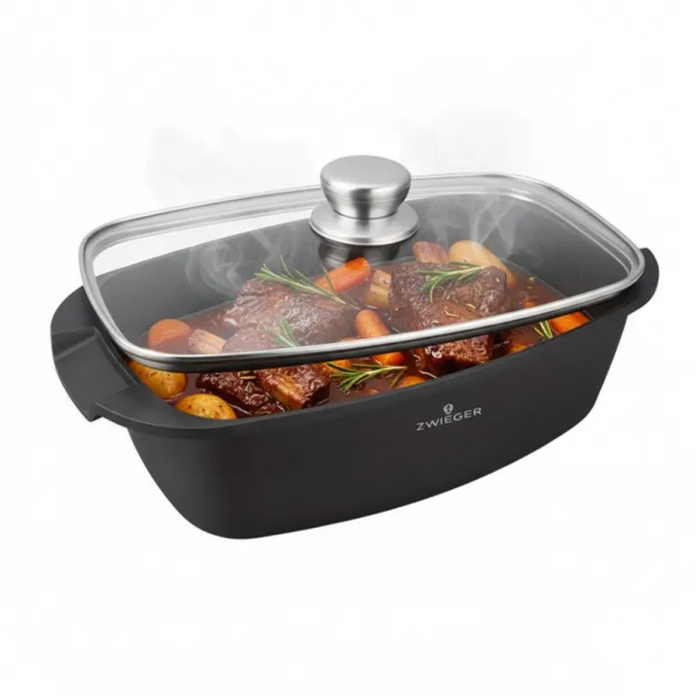 ZWIEGER RED LINE Brytfanna 33 cm / 5,2 L powłoka nieprzywierająca TitanEX