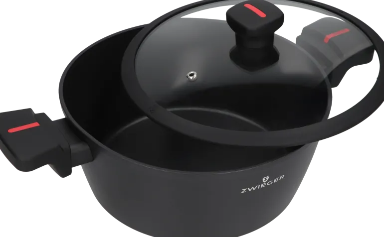 ZWIEGER RED LINE Garnek 4 L z pokrywką 24 cm / powłoka TitanEX