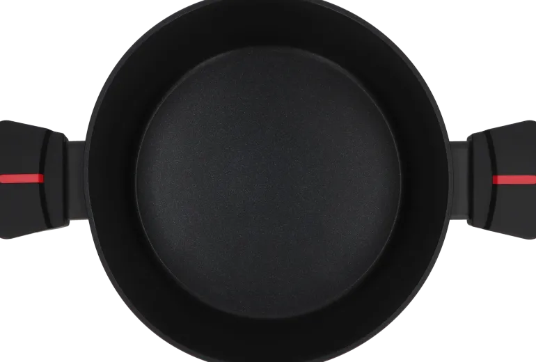ZWIEGER RED LINE Garnek 4 L z pokrywką 24 cm / powłoka TitanEX