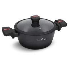 ZWIEGER RED LINE Garnek 2,2 L z pokrywką 20 cm / powłoka TitanEX