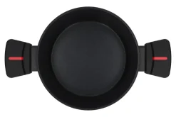 ZWIEGER RED LINE Komplet garnków z pokrywkami 18, 20, 24 cm + Patelnie 20, 24, 28 cm + Pokrywki szklane