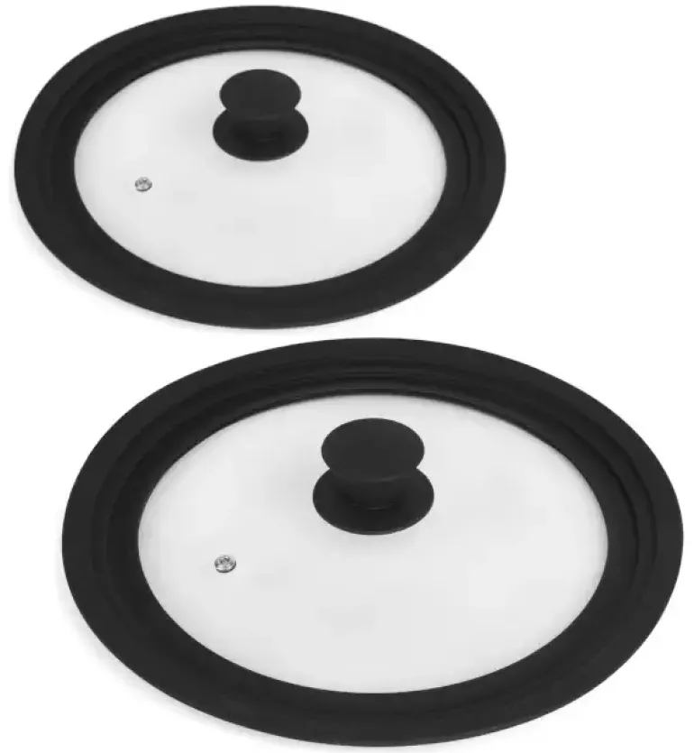 ZWIEGER RED LINE Komplet patelni 20, 24, 28 cm + pokrywki silikonowe / powłoka TitanEX