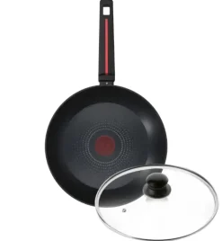 ZWIEGER RED LINE Patelnia 28 cm + Pokrywka szklana / powłoka TitanEX