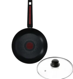 ZWIEGER RED LINE Patelnia 24 cm + pokrywka szklana / powłoka nieprzywierająca TitanEX