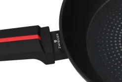ZWIEGER RED LINE Patelnia 20 cm + pokrywka szklana / powłoka nieprzywierająca TitanEX