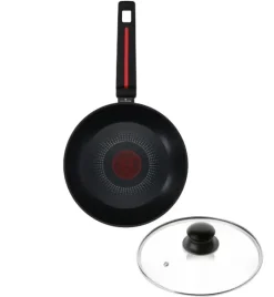 ZWIEGER RED LINE Patelnia 20 cm + pokrywka szklana / powłoka nieprzywierająca TitanEX