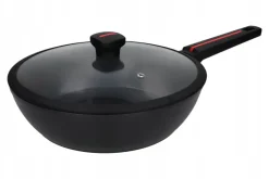 ZWIEGER RED LINE Patelnia głęboka z pokrywką 28 cm / powłoka nieprzywierająca TitanEX