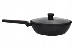 ZWIEGER RED LINE Patelnia głęboka z pokrywką 28 cm / powłoka nieprzywierająca TitanEX