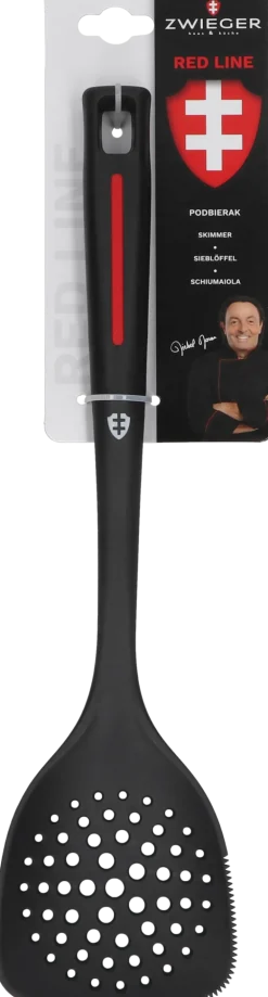 ZWIEGER RED LINE Podbierak łyżka do odcedzania cedzak / tworzywo sztuczne