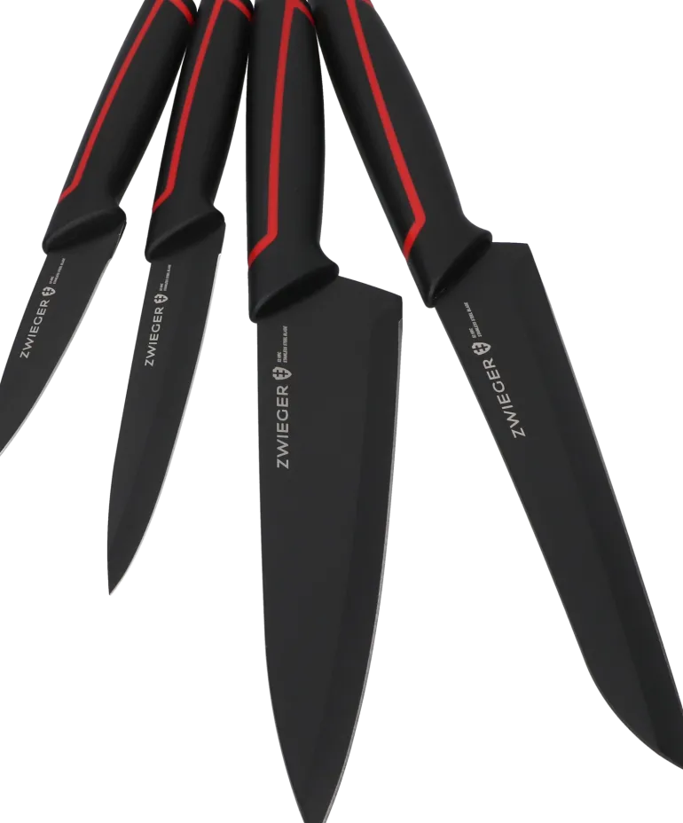 ZWIEGER RED LINE Zestaw noży 2 el / nóż szefa kuchni 20 cm + nóż do warzyw i owoców 9 cm