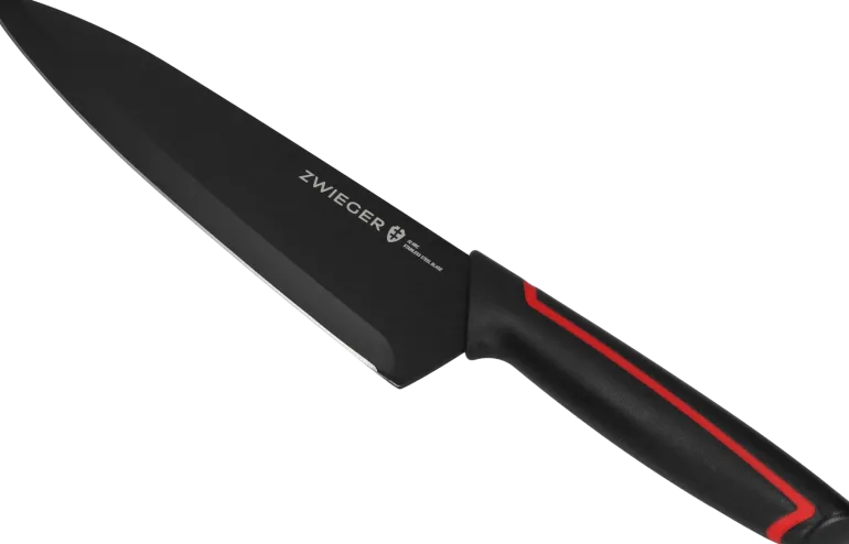 ZWIEGER RED LINE Zestaw noży 2 el / nóż szefa kuchni 20 cm + nóż do warzyw i owoców 9 cm