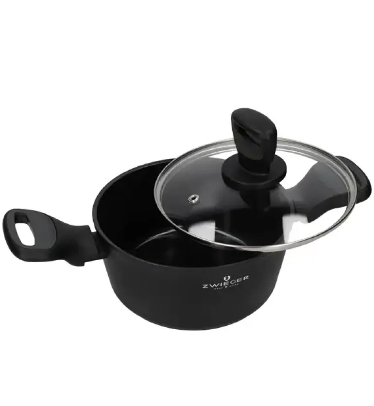 ZWIEGER STIGA Garnek 24 cm | aluminium | powłoka ceramiczna | indukcja