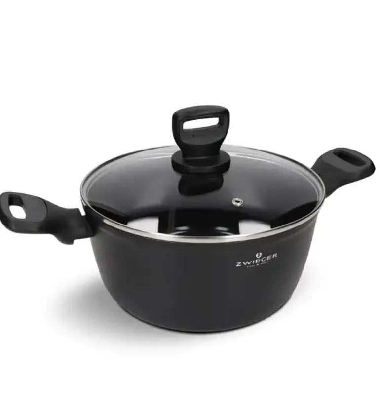 ZWIEGER STIGA Garnek 24 cm | aluminium | powłoka ceramiczna | indukcja