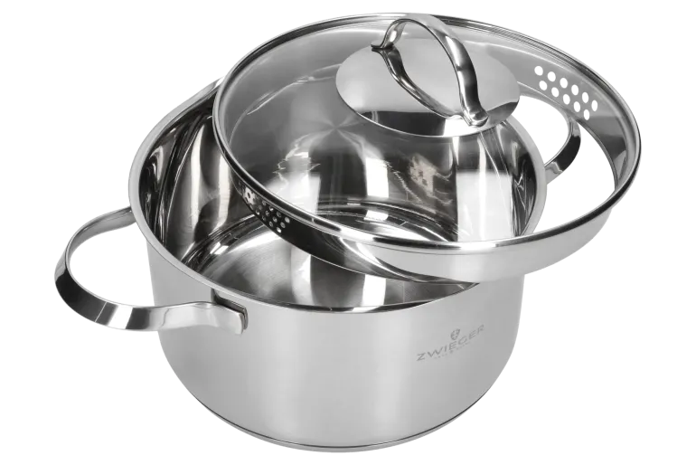ZWIEGER VERON Garnek 3,9 l z pokrywką 22 cm / stal nierdzewna