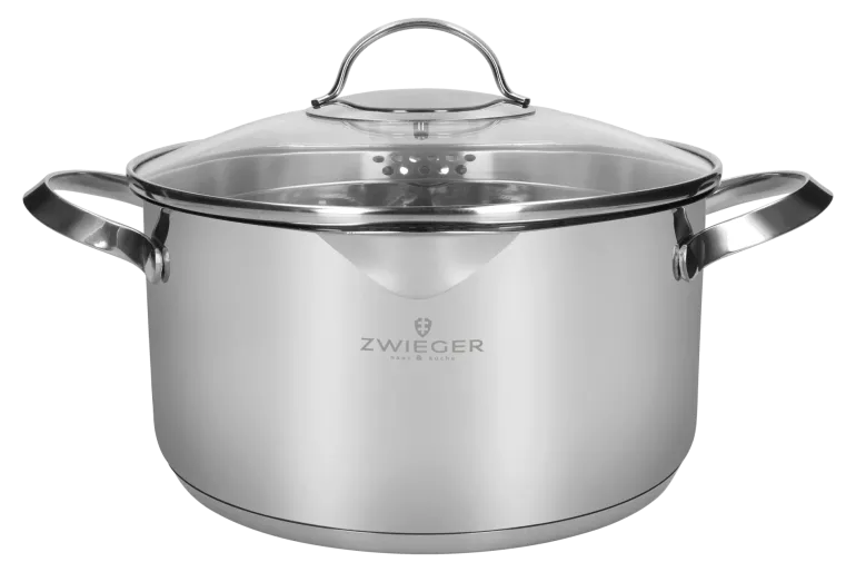 ZWIEGER VERON Komplet garnków 6 el z pokrywkami 20, 22, 24 cm + Patelnie 20, 24, 28 cm + Brytfanna 32 cm