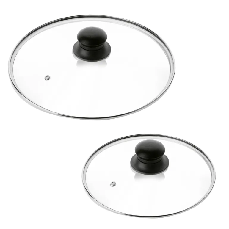 ZWIEGER VERON Komplet garnków z pokrywkami 22, 24 cm + 2 patelnie + pokrywki uni / stal nierdzewna