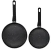 ZWIEGER VERON Komplet garnków z pokrywkami 22, 24 cm + patelnie 20, 28 cm / stal nierdzewna