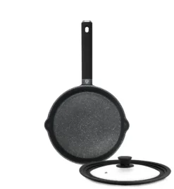 ZWIEGER VESNA Patelnia 24 cm + Pokrywka silikonowa KAIA HOME / non-stick / indukcja