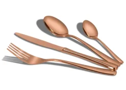 ZWIEGER VESPER COPPERY Sztućce komplet 48 elementów dla 12 osób / miedziane