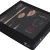 ZWIEGER VESPER COPPERY Sztućce komplet 72 elementy dla 18 osób / miedziane