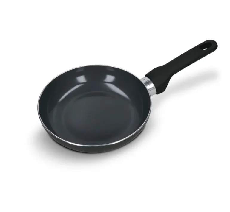 ZWIEGER VIRTU Komplet Patelnia 24 cm + pokrywka silikonowa 24/26/28 cm | aluminium | powłoka ceramiczna | indukcja