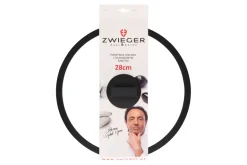 ZWIEGER Zestaw pokrywek silikonowych 24 + 28 cm / Szkło hartowane